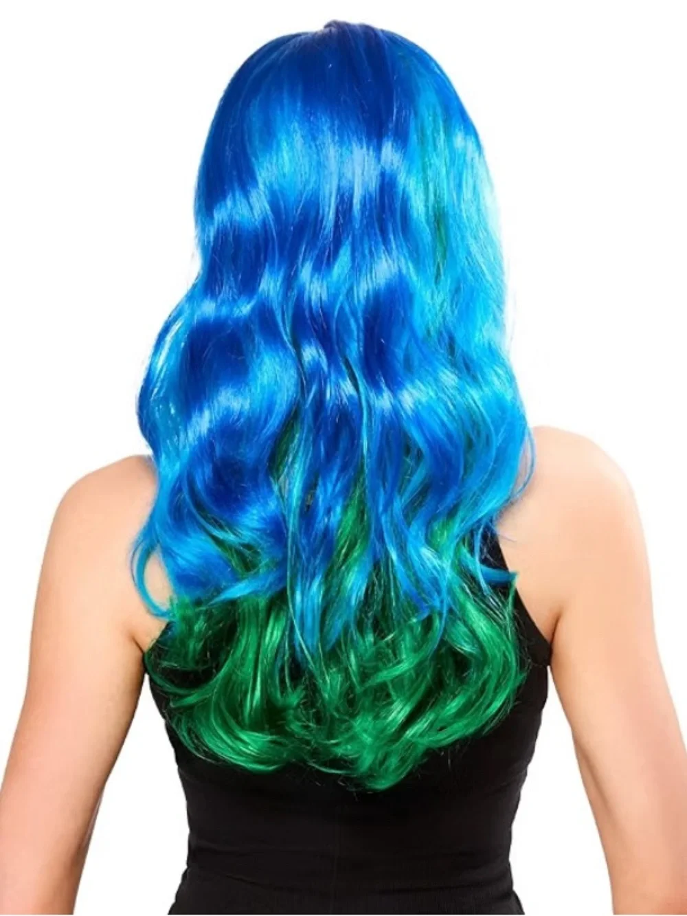 Rubies Peacock, Blue & Green, Fantasy Costume Wig